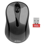 Миша бездротова A4Tech G3-280N Grey USB V-Track (G3-280N (Glossy grey))
