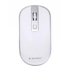 Миша бездротова Gembird White/Silver (MUSW-4B-06-WS)