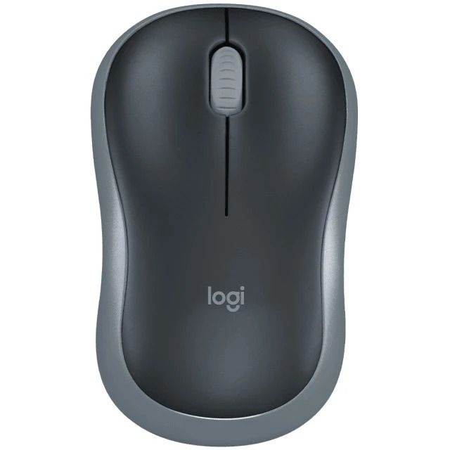 Мышь беспроводная Logitech M185 Grey (910-002238)