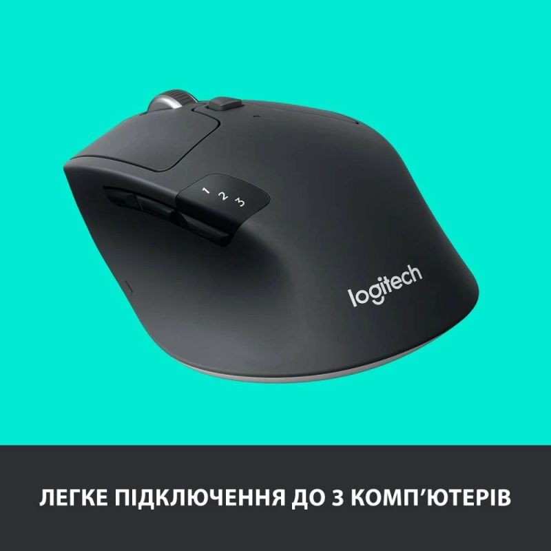 Мышь беспроводная Logitech M720 Triathlon Black (910-004791)