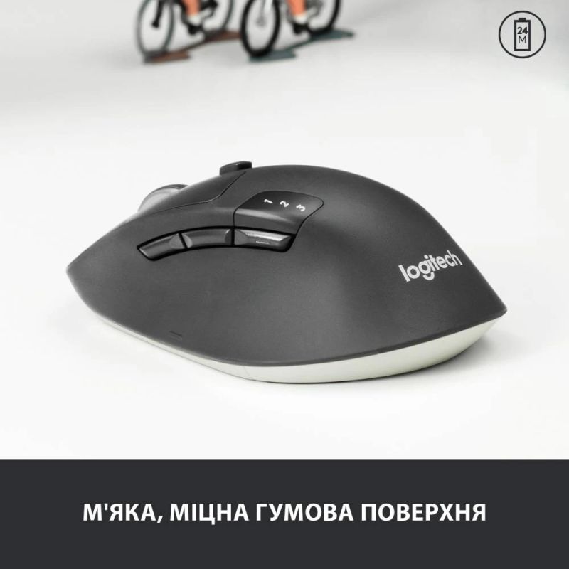 Мышь беспроводная Logitech M720 Triathlon Black (910-004791)