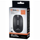 Миша бездротова REAL-EL RM-303 Black/Grey (EL123200021)