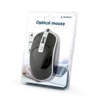 Миша Gembird Black/Silver (MUS-4B-06-BS)