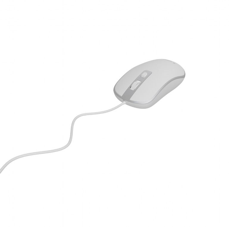 Миша Gembird White/Silver (MUS-4B-06-WS)
