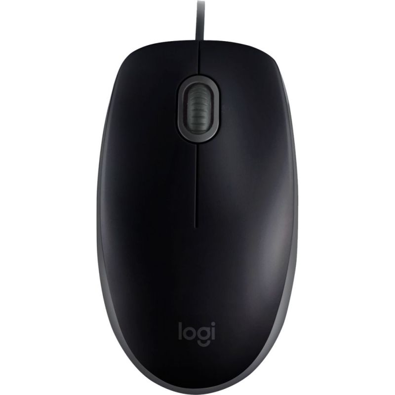 Мышь Logitech B110 Silent Black (910-005508)