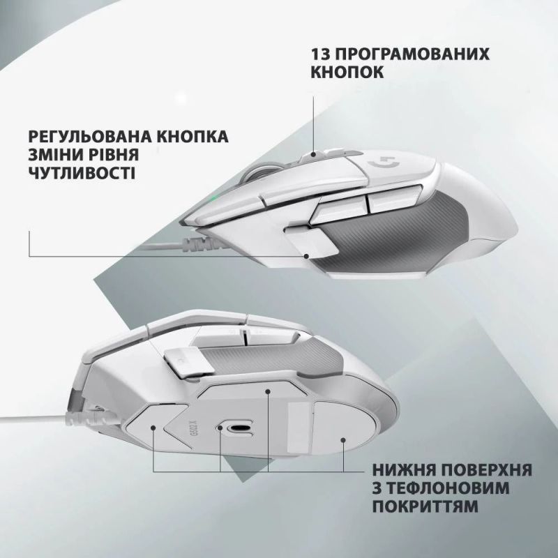 Мышь Logitech G502 X White (910-006146)