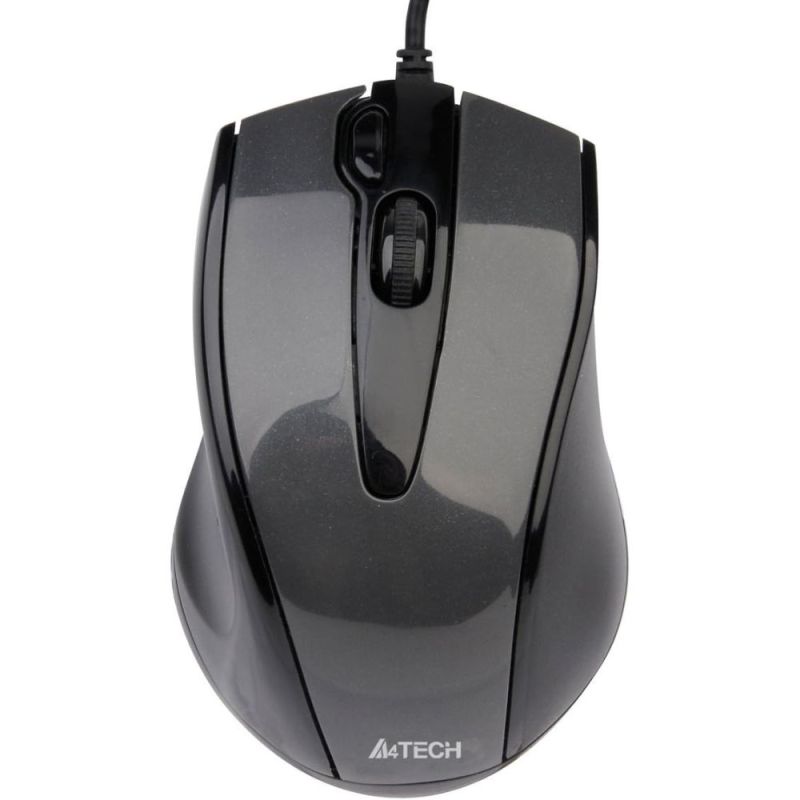 Мышь A4Tech N-500F-1 Glossy Grey V-Track (N-500F-1 (Glossy Grey))