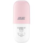 Набір для чищення 2E Pill LED/LCD + серветка 20х20 см White/Pink (2E-SK140PN)