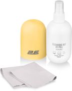 Набір для чищення 2E Pill LED/LCD + серветка 20х20 см White/Yellow (2E-SK140YW)