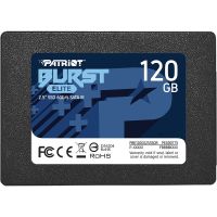 Накопитель SSD  120GB Patriot Burst Elite 2.5" SATAIII TLC (PBE120GS25SSDR)