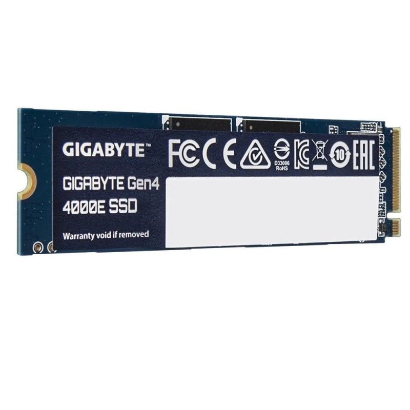 Накопитель SSD  500GB Gigabyte Gen4 4000E M.2 2280 PCIe 4.0 x4 3D NAND (G440E500G)