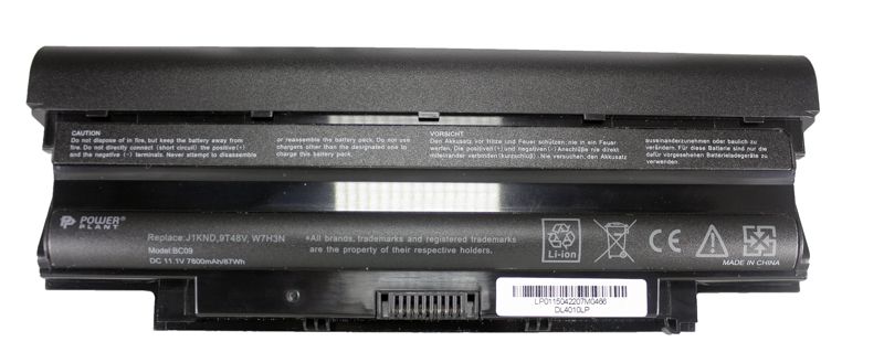 Акумулятор PowerPlant для ноутбуків DELL Inspiron 13R (04YRJH, DE N4010 3S2P) 11.1V 7800mAh (NB00000066)