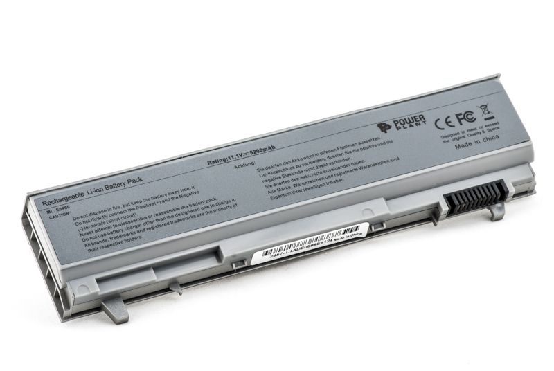 Акумулятор PowerPlant для ноутбуків DELL Latitude E6400 (PT434, DE E6400 3SP2) 11.1V 5200mAh (NB00000111)