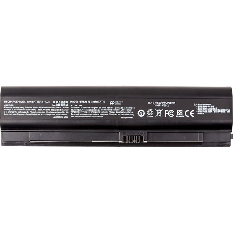 Аккумулятор PowerPlant для ноутбуков Clevo N957TD (N950BAT) 11.1V 5200mAh