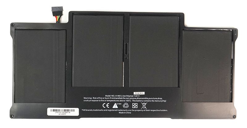 Акумулятор PowerPlant для ноутбуків APPLE MacBook Air 13" (A1405) 7.3V 38Wh (NB420094)