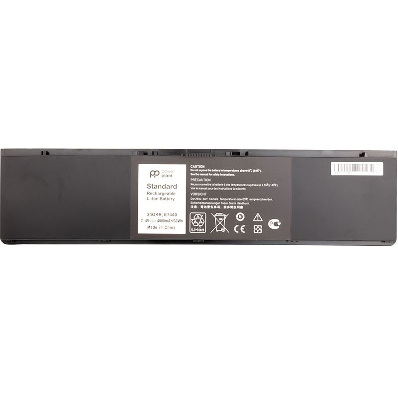 Акумулятор PowerPlant для ноутбуків DELL Latitude E7440 Series (DL7440PK) 7.4V 4500mAh (NB440726)