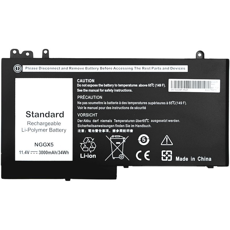 Акумулятор PowerPlant для ноутбуків DELL Latitude 12 Series (NGGX5) 11.4V 3000mAh (NB441235)