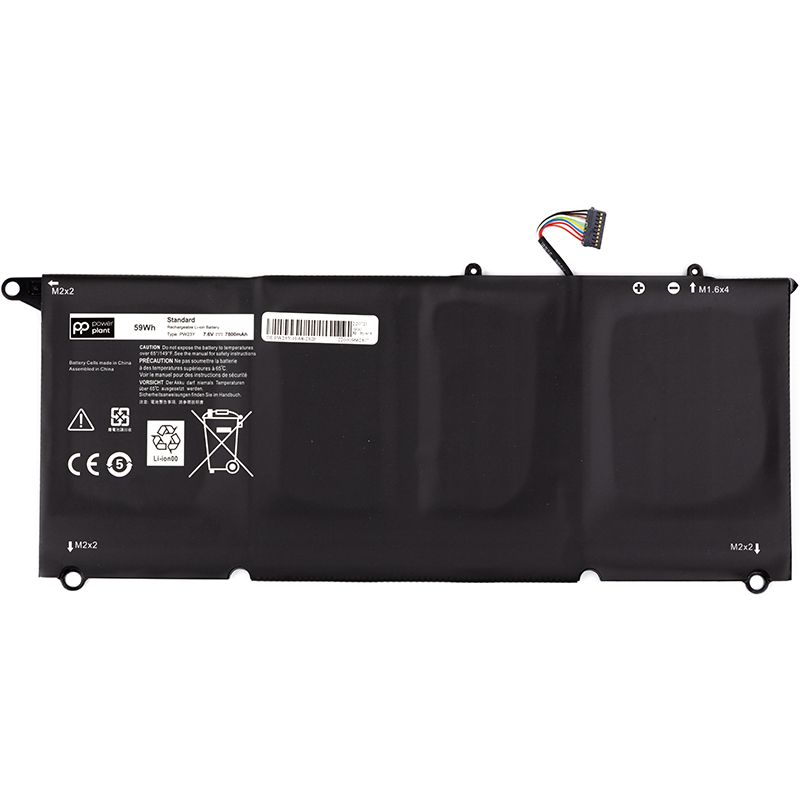 Акумулятор PowerPlant для ноутбуків Dell XPS 13 9360 (PW23Y) 7.6V 7800mAh (NB441297)