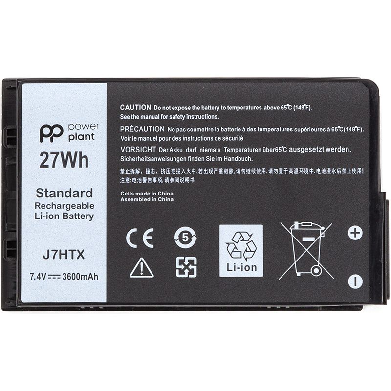Аккумулятор PowerPlant для ноутбуков DELL Latitude 12 7202 (J7HTX) 7.4V 3600mAh