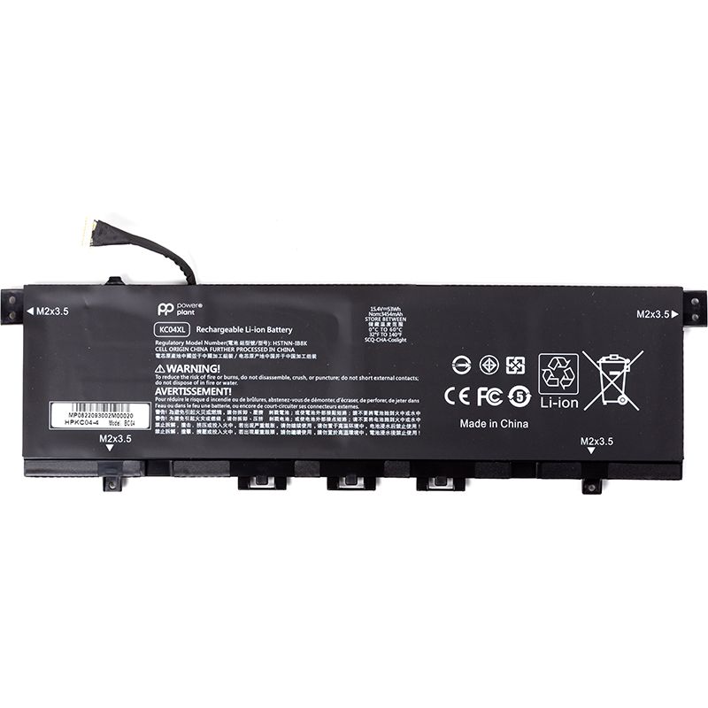 Акумулятор PowerPlant для ноутбуків HP Envy X360 13-AG (KC04XL) 15.4V 3454mAh (NB461424)