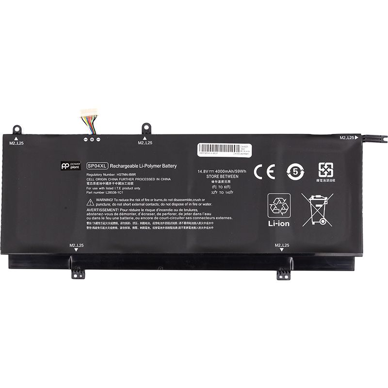 Аккумулятор PowerPlant для ноутбуков HP Spectre x360 Convertible 13T-AP000 (SP04XL) 14.8V 4000mAh