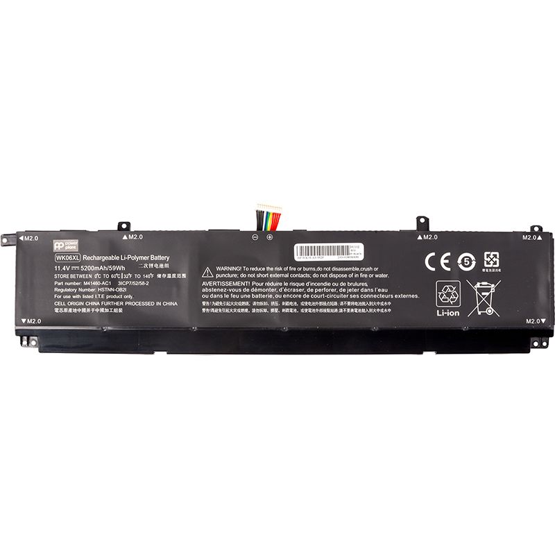 Акумулятор PowerPlant для ноутбуків HP 7 Series 17-CK (WK06XL) 11.4V 5200mAh (NB462414)