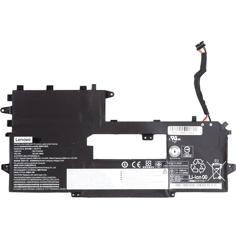 Акумулятор для ноутбуків LENOVO ThinkPad X1 Titanium Gen 1 13.5" (L19M4P73) 7.7V 5820mAh (original) (NB481361)