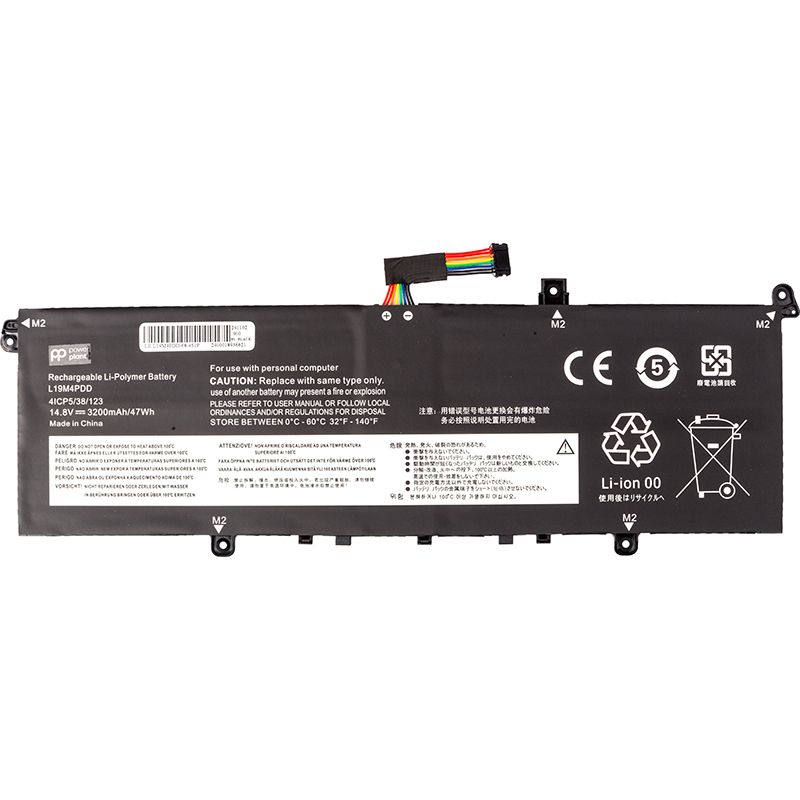 Аккумулятор PowerPlant для ноутбуков LENOVO ThinkBook 13s ITL (L19M4PDD) 14.8V 3200mAh
