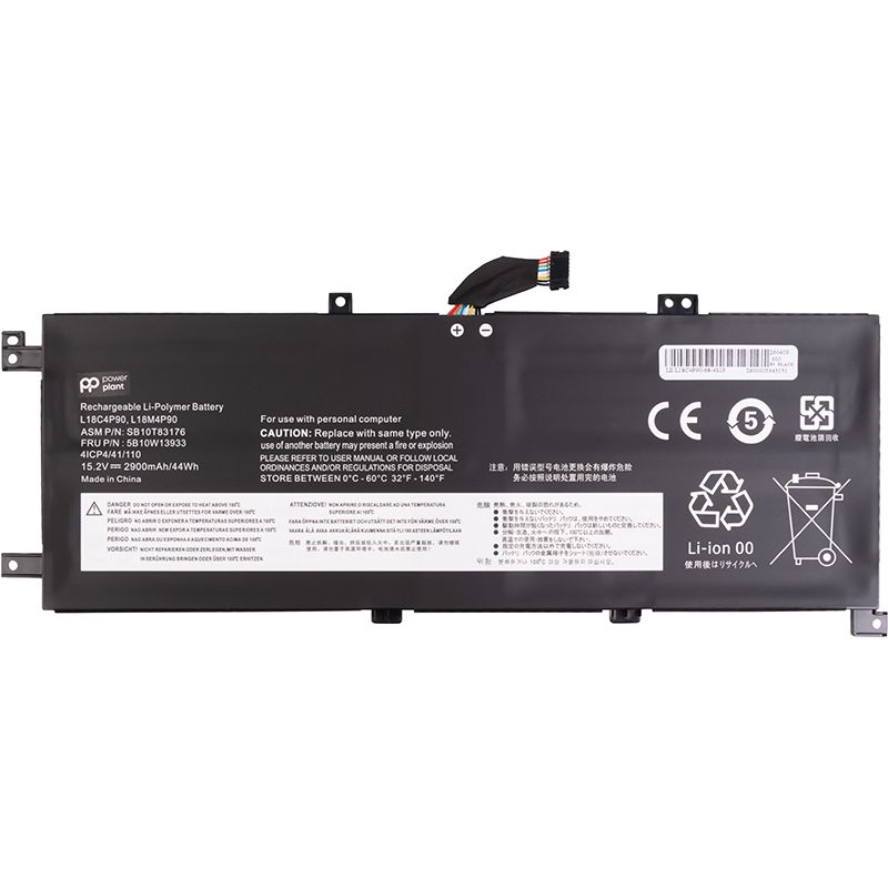 Акумулятор PowerPlant для ноутбуків LENOVO ThinkPad L13 (L18M4P90) 15.2V 2900mAh