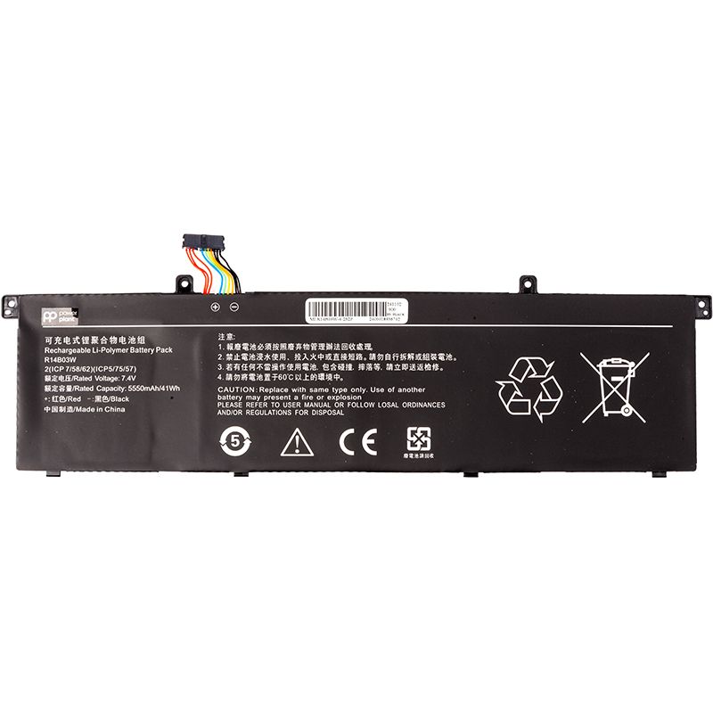 Аккумулятор PowerPlant для ноутбуков Xiaomi Pro X 14 (R14B03W) 7.4V 5500mAh