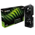 Видеокарта GF RTX 5050 8GB GDDR6 Dual Palit (NE65050019P1-GB2070D)