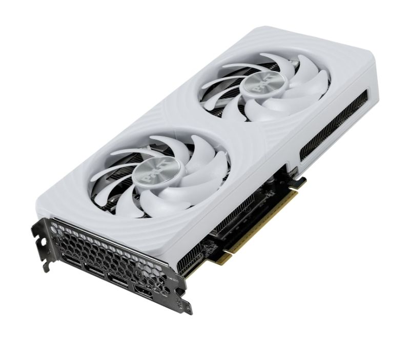 Відеокарта GF RTX 5060 Ti 16GB GDDR7 White OC Palit (NE7506TU19T1-GB2061M)
