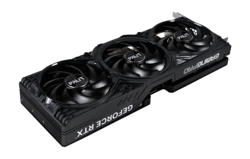 Видеокарта GF RTX 5070 Ti 16GB GDDR7 GamingPro-S Palit (NE7507T019T2-GB2031U)