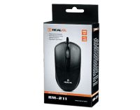 Миша REAL-EL RM-211 Black USB (EL123200001)