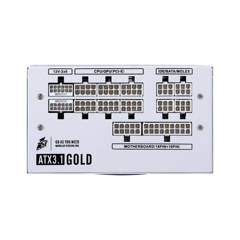 Блок живлення 1stPlayer HA-850BA4 White 850W (NGDP-GLD-850-WH-EU)