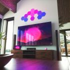 Дополнительные панели Nanoleaf Shapes Hexagons Expansion Pack Apple HomeKit, 3 шт. (NL42-0001HX-3PK)
