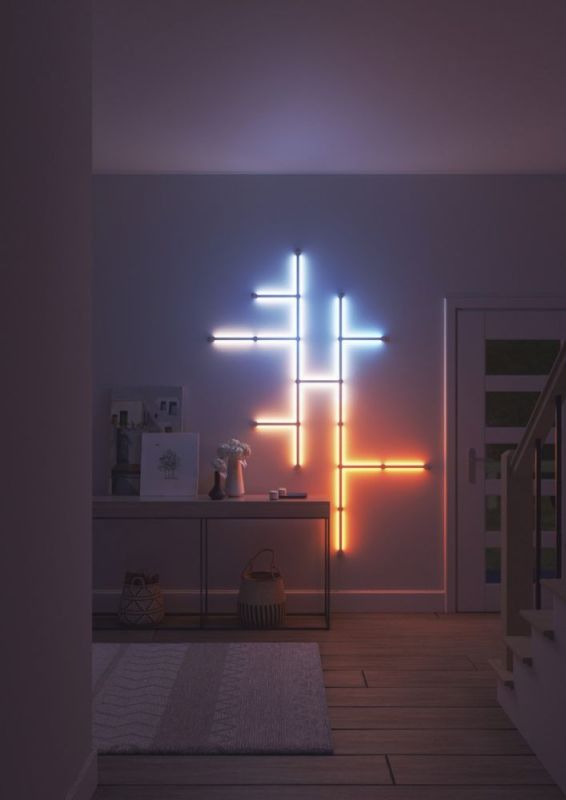 Дополнительные панели Nanoleaf Lines 90 Degrees Expansion Pack Apple HomeKit, 3 шт. (NL59E00-3SN00)