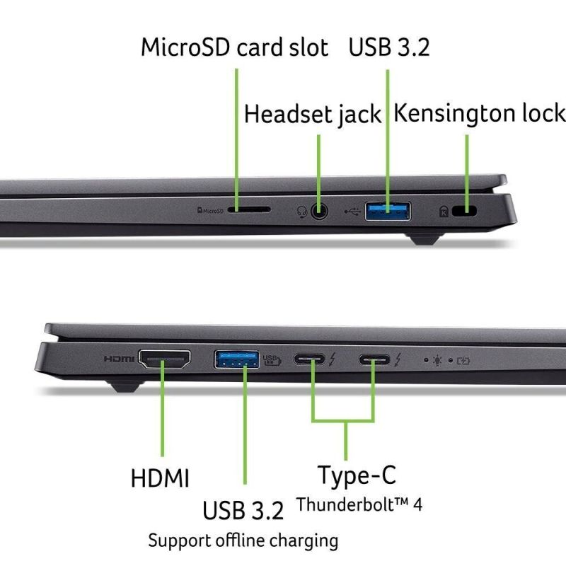Ноутбук Acer Swift X 14 SFX14-73G-95JX Gray (NX.J81EU.003)