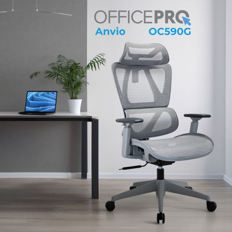 Крісло офісне OfficePro Anvio (OC590G)