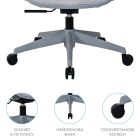 Крісло офісне OfficePro Anvio (OC590G)