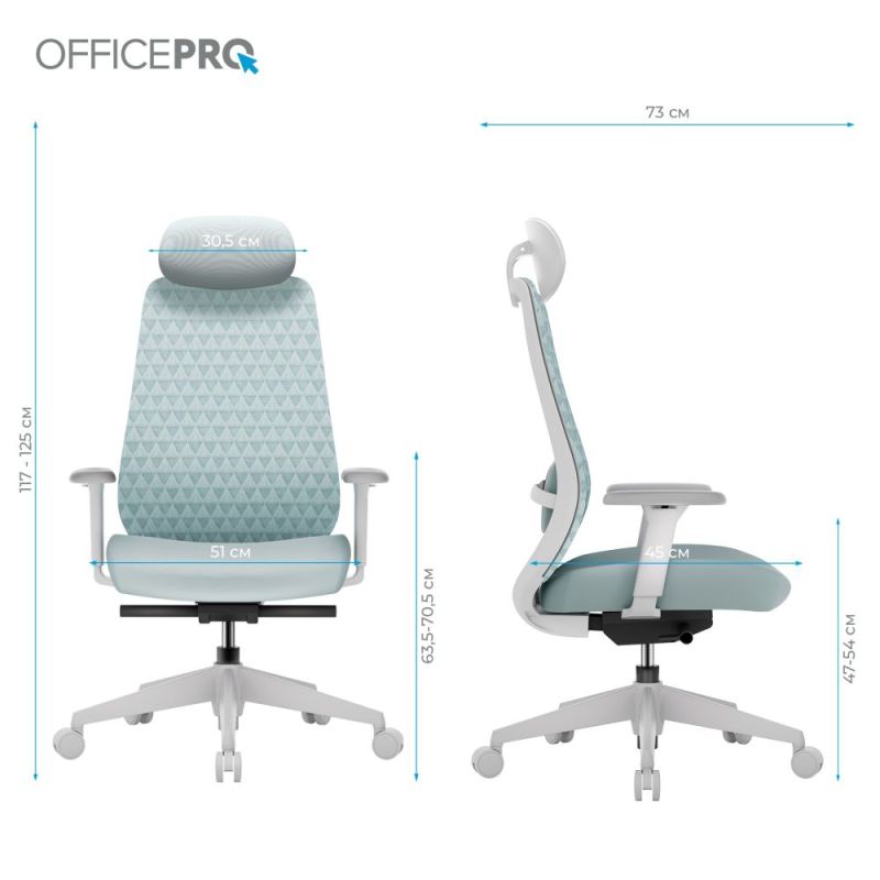 Крісло офісне OfficePro Omnis (OC640G)