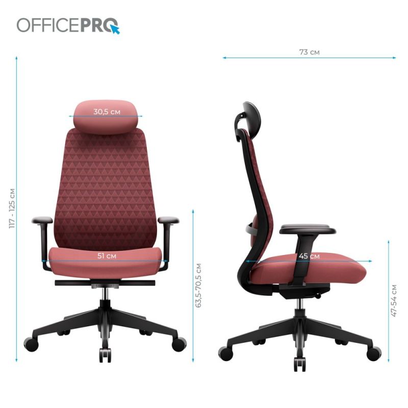 Крісло офісне OfficePro Omnis (OC640R)