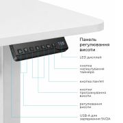 Компьютерный стол OfficePro (ODE1880W)