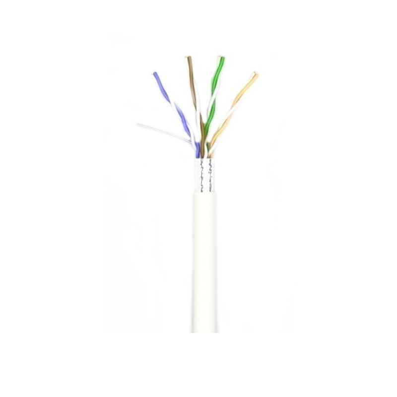 Кабель витая пара FTP 5е OK-Net КПВЭ-ВП (100) FTP, CAT5е, 4х2х0.48, бухта 305м (49577) (ОК49577)
