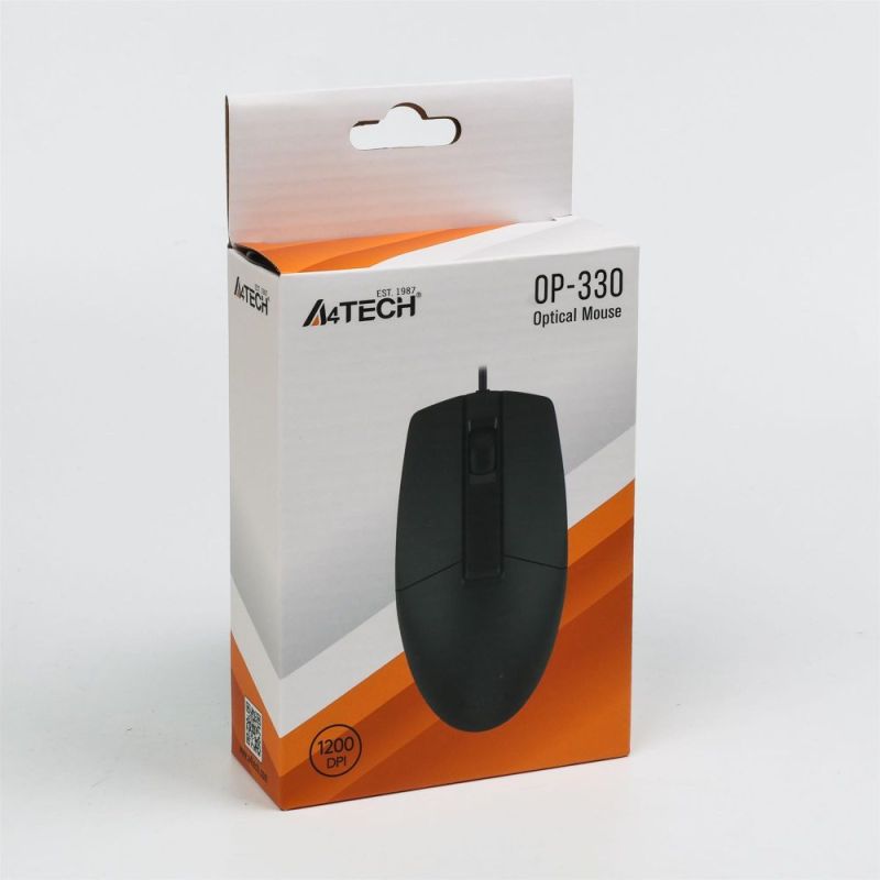 Мышь A4Tech OP-330 Black (OP-330 USB (Black))