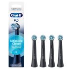 Насадка для зубной электрощетки Braun Oral-B iO RB CBF-4 Ultimate Clean Black (4 шт) (Oral-B iO RB CBF-4 Ultimate Clean (4))