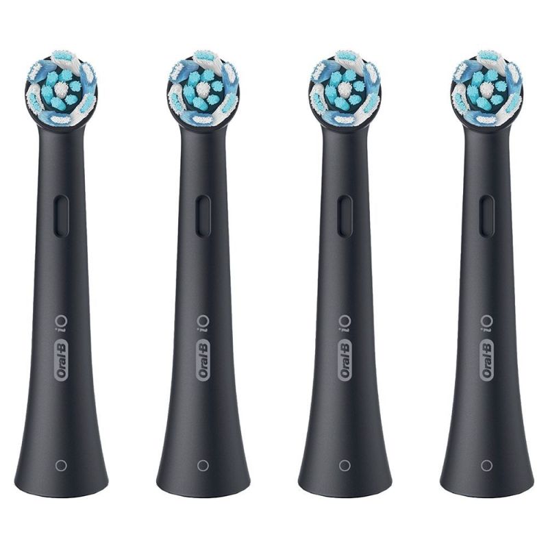 Насадка для зубной электрощетки Braun Oral-B iO RB CBF-4 Ultimate Clean Black (4 шт) (Oral-B iO RB CBF-4 Ultimate Clean (4))