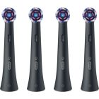 Насадка для зубной электрощетки Braun Oral-B iO RB WB Radiant White Black (4 шт) (Oral-B iO RB WB Radiant White Чорні (4))