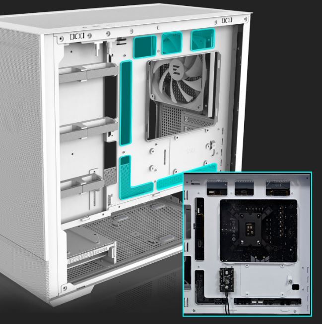 Корпус Zalman P30 Air White без БЖ (P30AIRWHITE)