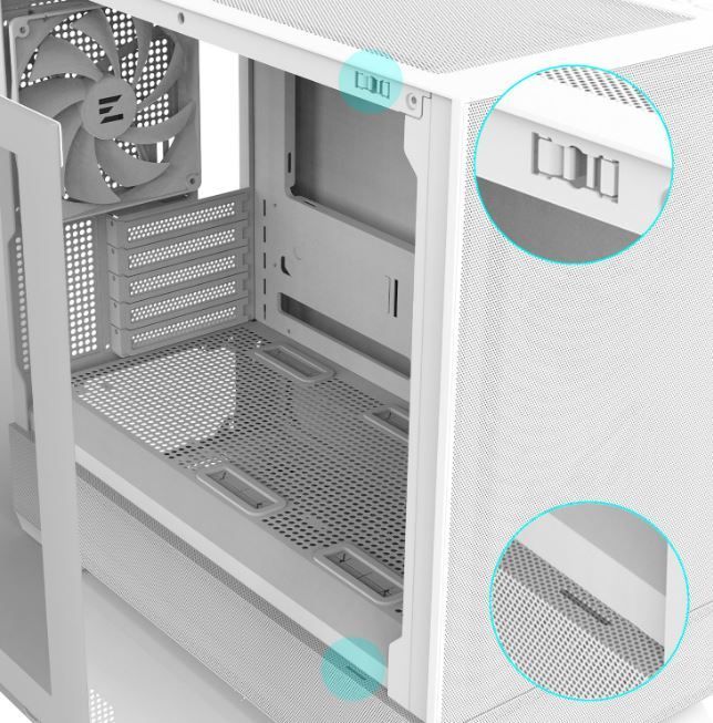 Корпус Zalman P30 Air White без БЖ (P30AIRWHITE)